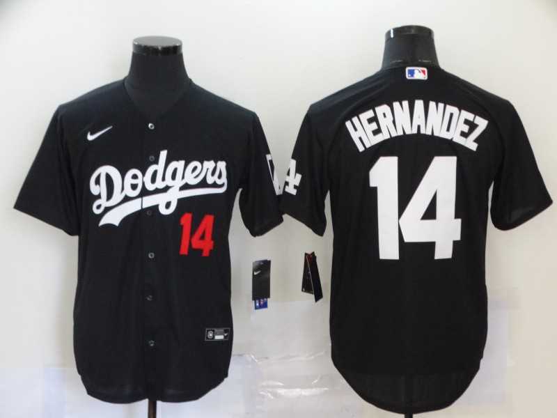 Dodgers 14 Enrique Hernandez Black 2020 Nike Cool Base Jersey,We sell and wholesale Dodgers 14 Enrique Hernandez Black 2020 Nike Cool Base Jersey on line form chian!